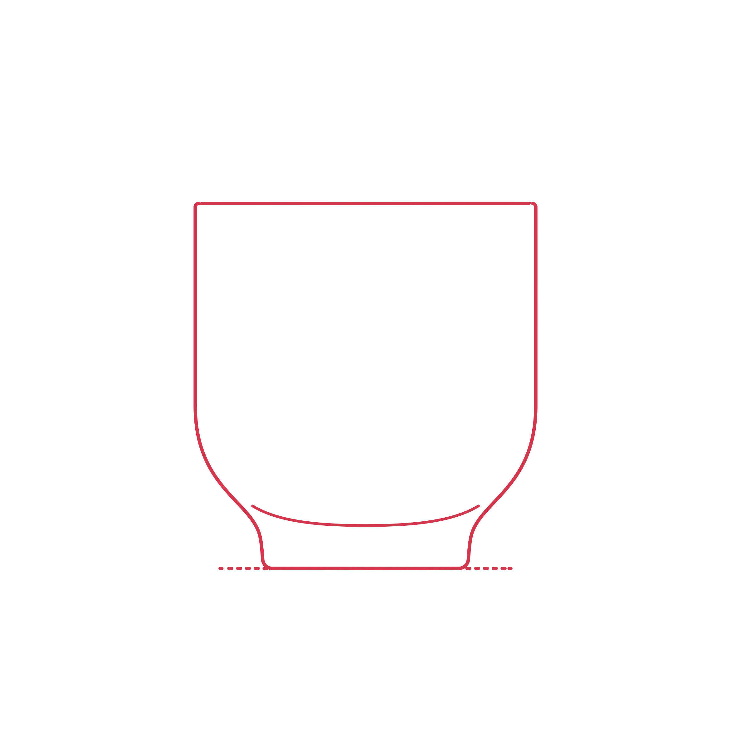 Objects Plant Pots Ikea Dromsk Plant Pot X Small Editable Svg Line Art Free Vectors